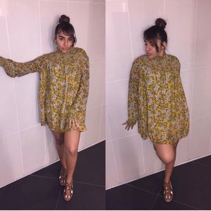 Floral Formal Long sleeve dress